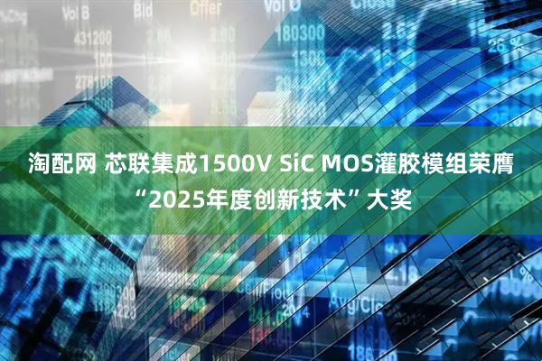 淘配网 芯联集成1500V SiC MOS灌胶模组荣膺“2025年度创新技术”大奖
