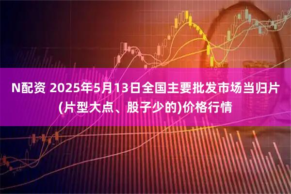 N配资 2025年5月13日全国主要批发市场当归片(片型大点、股子少的)价格行情