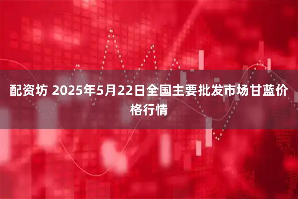 配资坊 2025年5月22日全国主要批发市场甘蓝价格行情